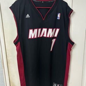 Adidas NBA Miami Heat #1 Chris Bosh Basketball Jersey